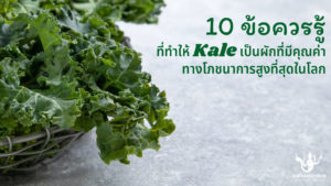 10 ข้อควรรู้ของ Kale